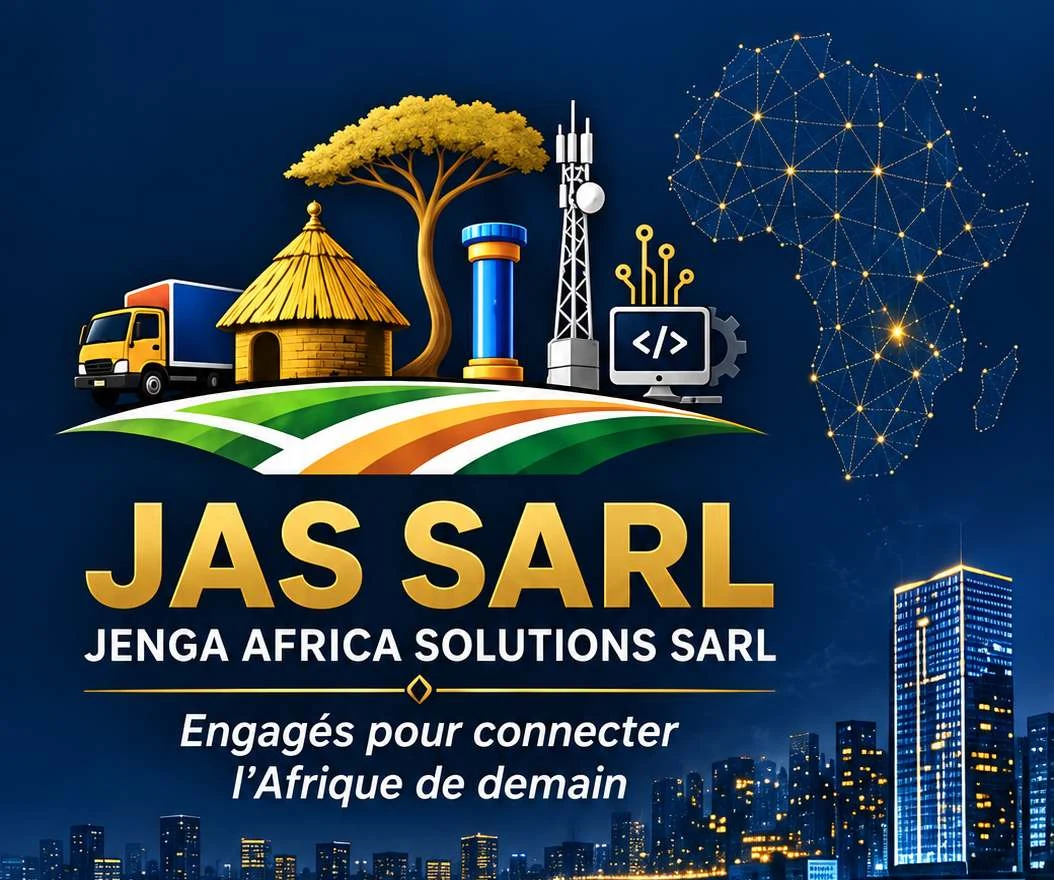 JAS SARL — Jenga Africa Solutions SARL, engagés pour connecter l'Afrique de demain