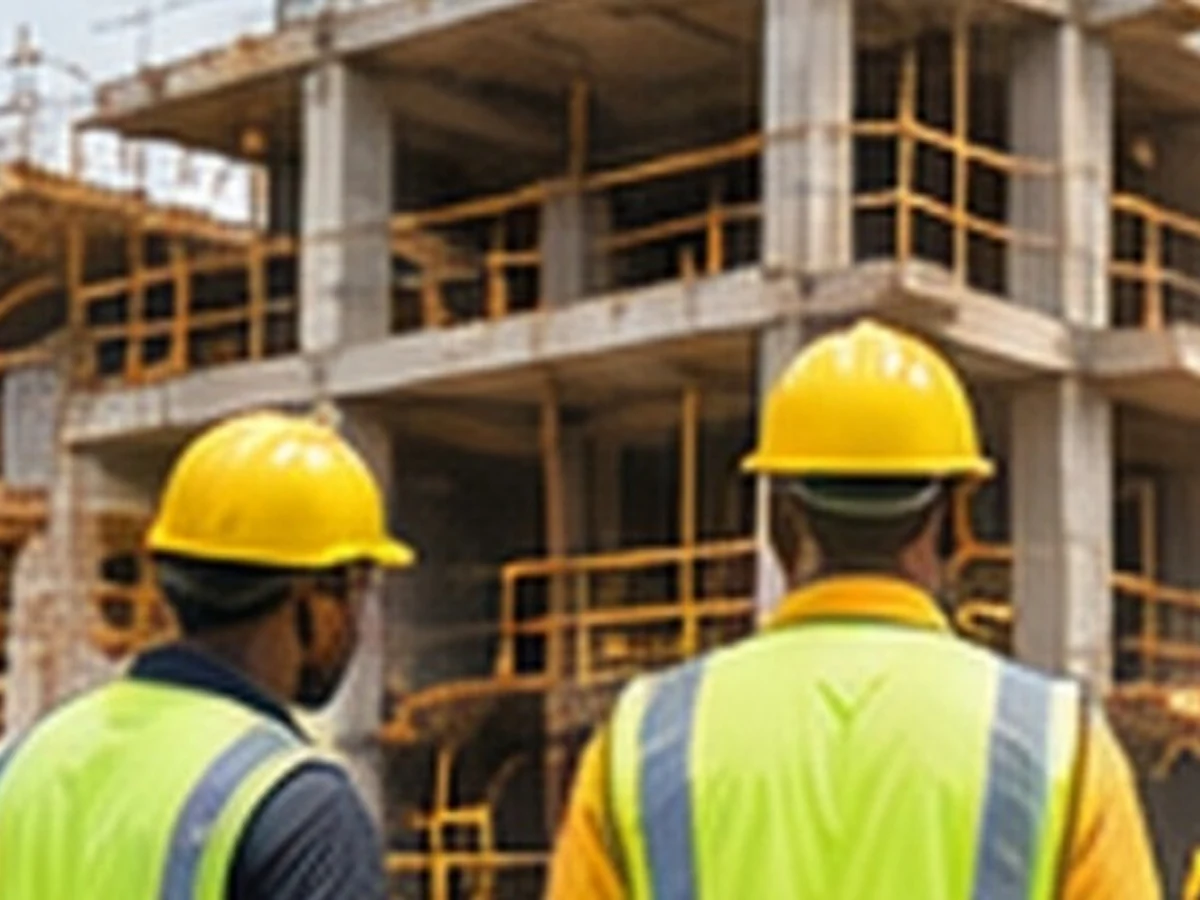 Illustration de la construction et du génie civil